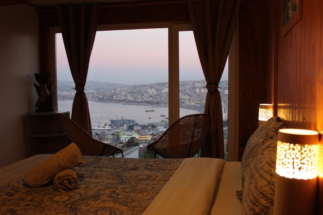 Costa Azul B&B Valparaíso Dış mekan fotoğraf