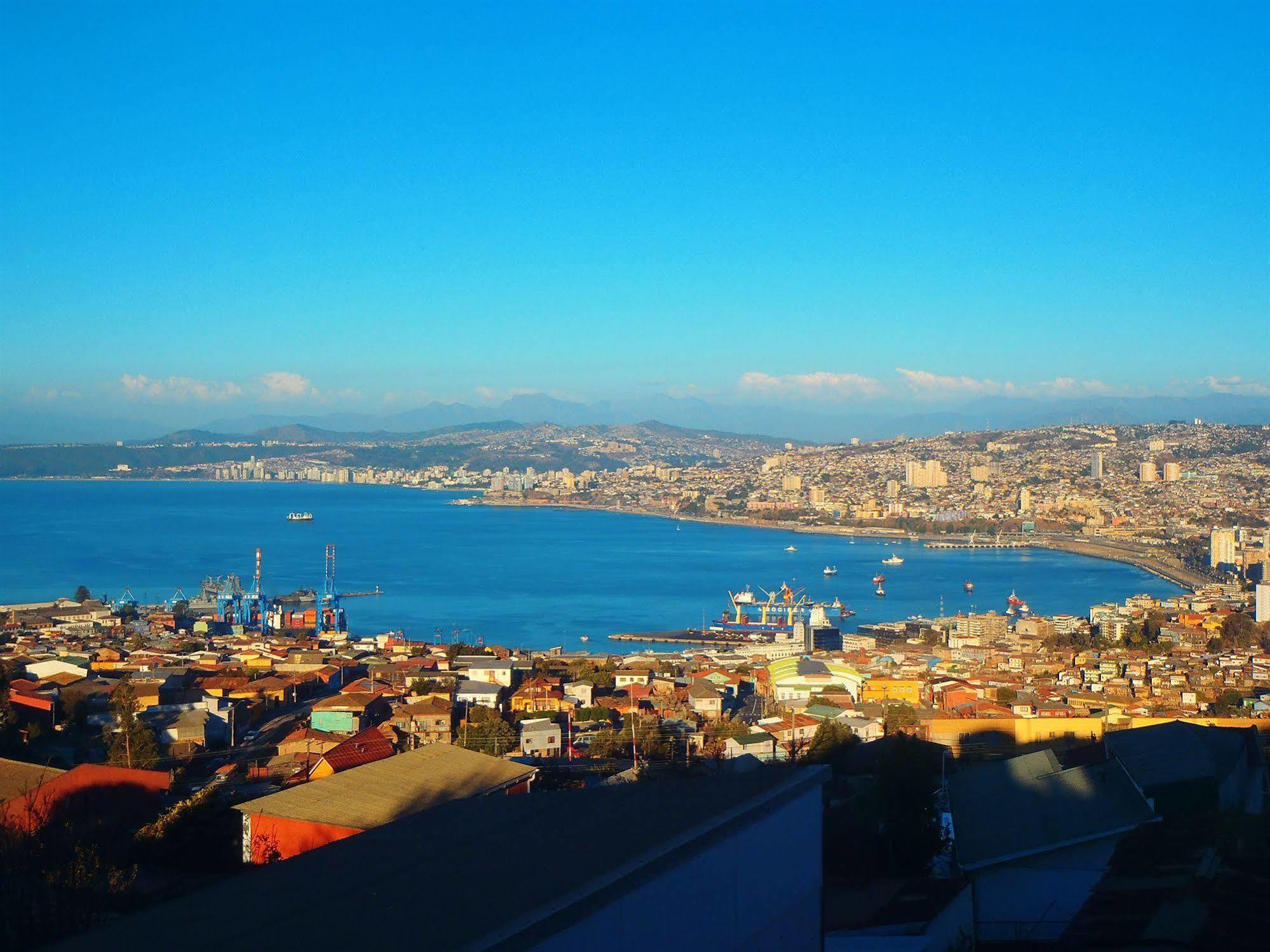 Costa Azul B&B Valparaíso Dış mekan fotoğraf